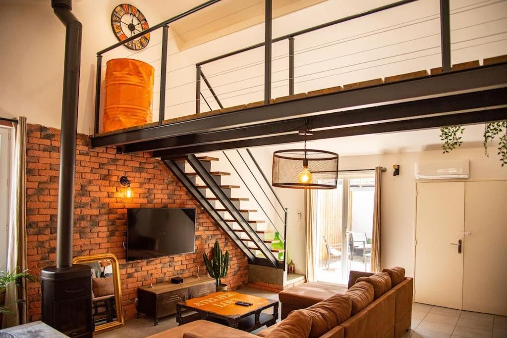 Вилла Loft Evasion - Terrasse & Garage Proche Centre Авиньон Экстерьер фото